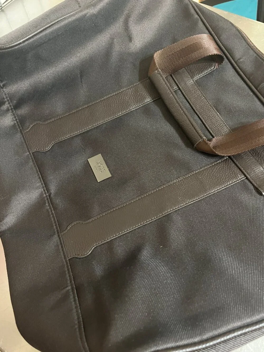 HUGO BOSS Fragrances Brown Gym Travel Bag